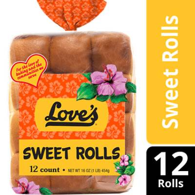 Loves Sweet Rolls 12Pk