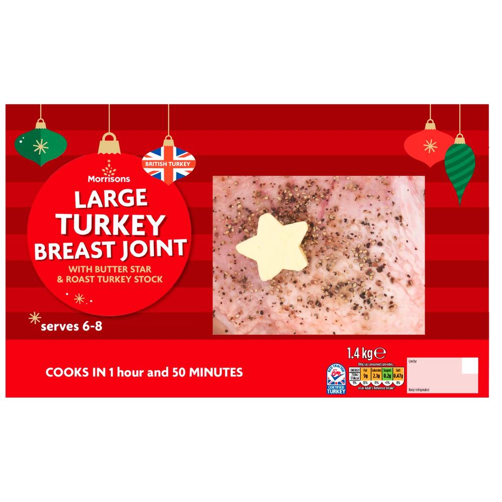 Morrisons Basted Turkey Breast Joint 1400g