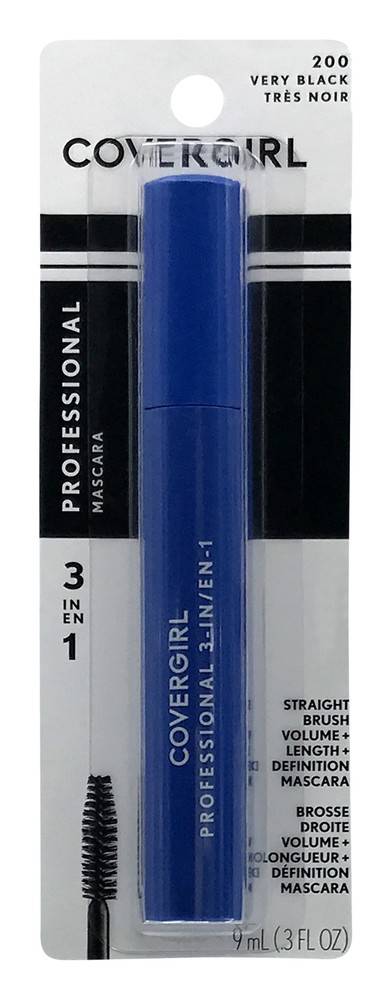 Covergirl 200 Very Black Professional 3 in 1 Mascara
