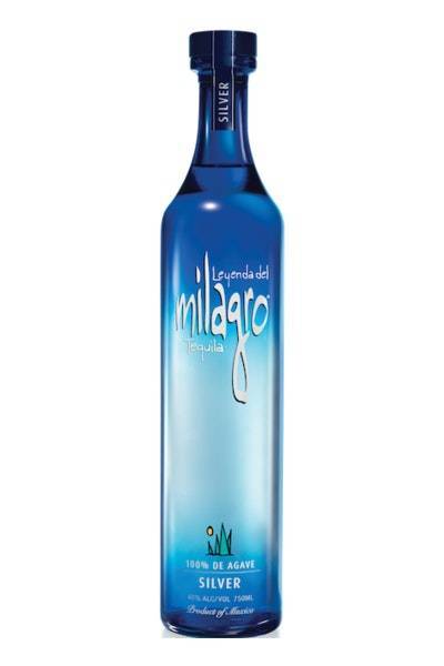Milagro Silver Tequila (750ml bottle)