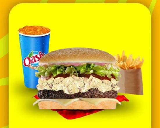 Menu MEGA  RUSH BOURSIN