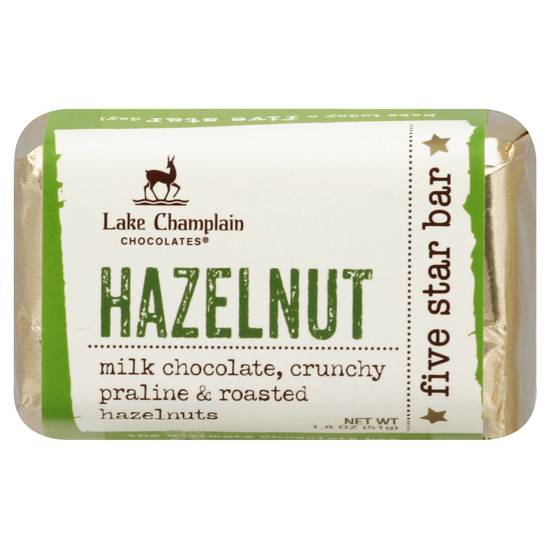 Lake Champlain Hazelnut Chocolate Bar (1.8 oz)