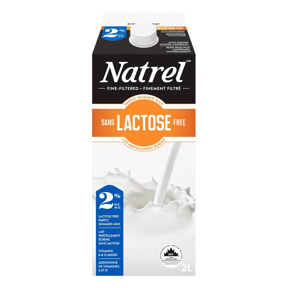 Natrel Lactose Free 2% 2L Wcsl 14 Ecsl 16