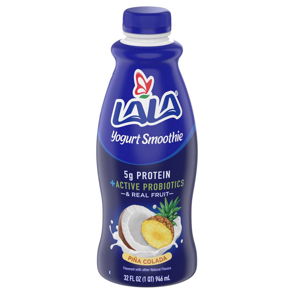 Lala Pina Colada Yogurt Smoothie Probiotics (32 fl oz)