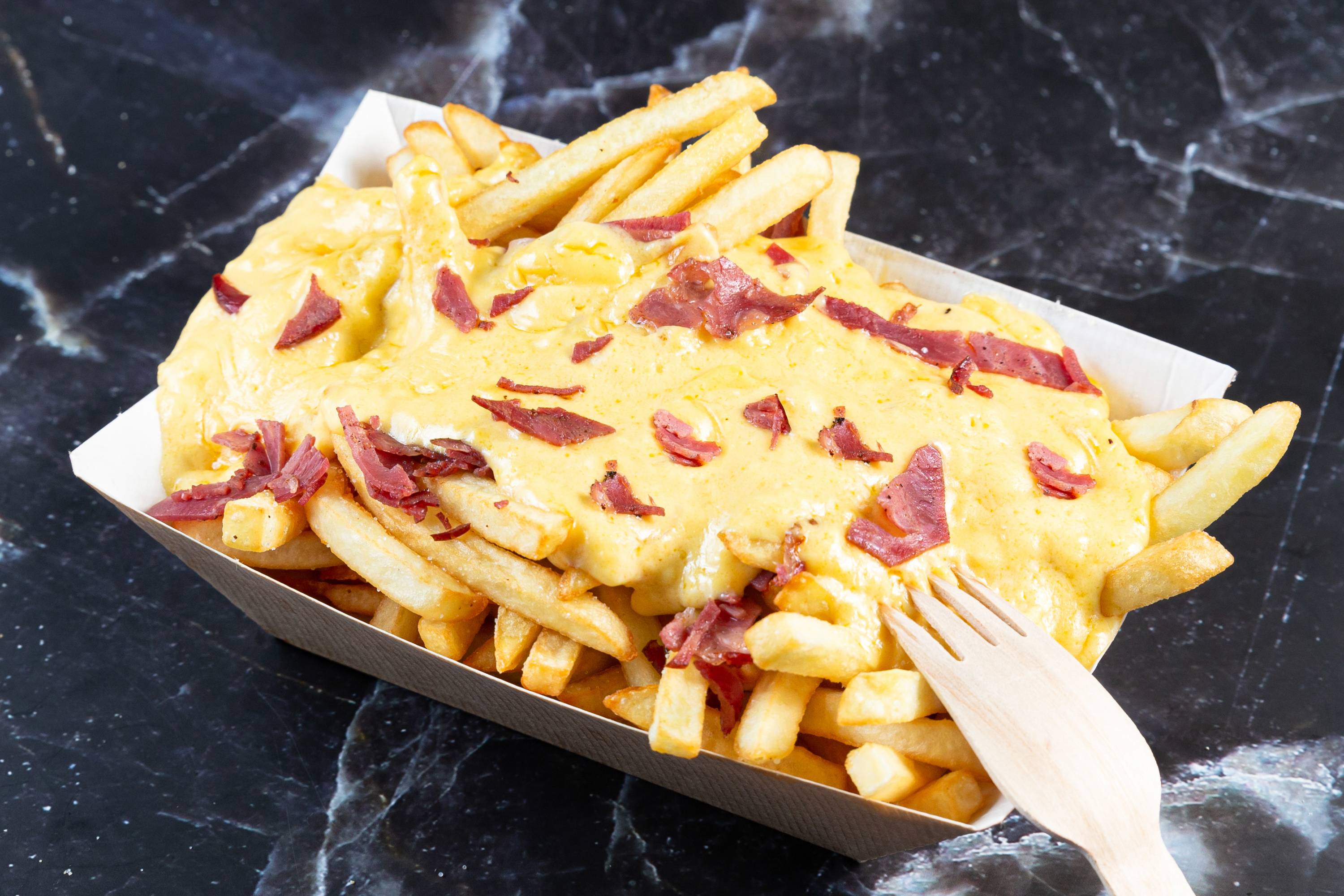Frites Cheesy Lardon
