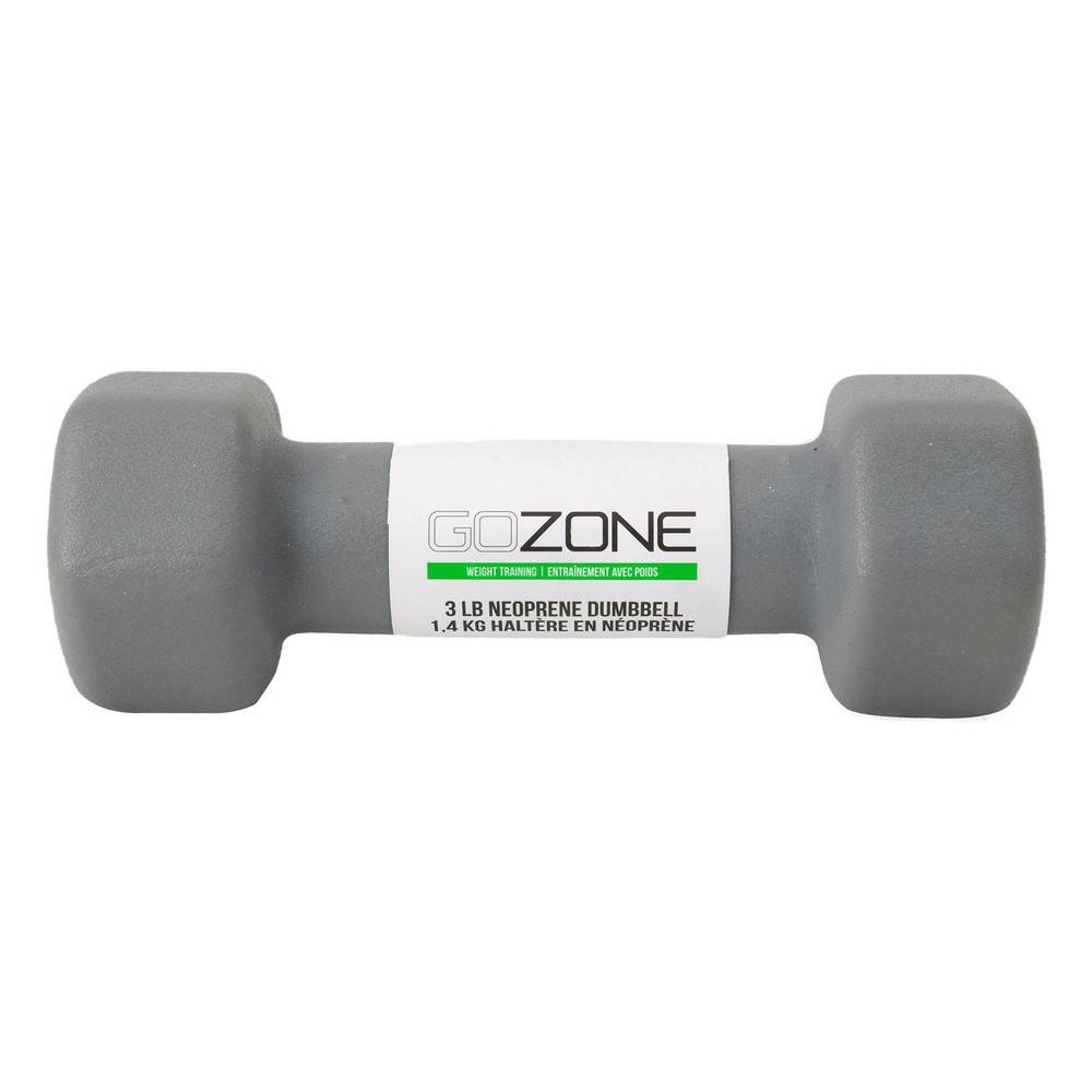 Gozone 3 lb Neoprene Dumbbell (1 unit)