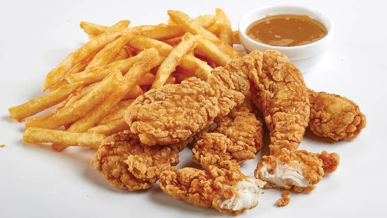 5PCS CHICKEN STRIPS WITH FRIES