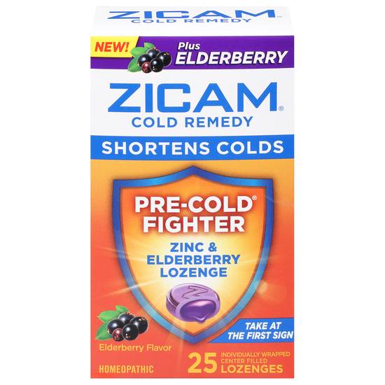 Zicam Elderberry Flavor Cold Remedy (25 ct)