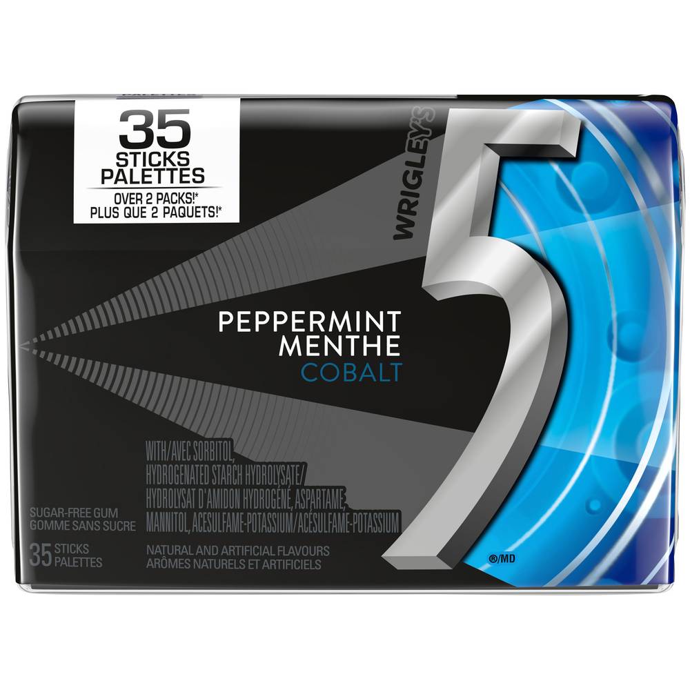 Wrigley's Chewing Gum Peppermint Cobalt 5 (35 g)