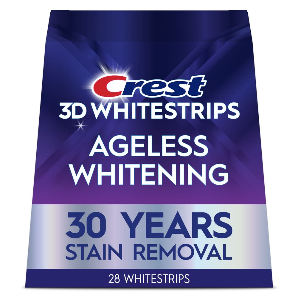 Crest 3D Ageless Whitening Strips (28 ct)