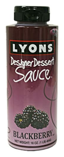 Lyons Designer Dessert Sauce, Blackberry (16 oz)