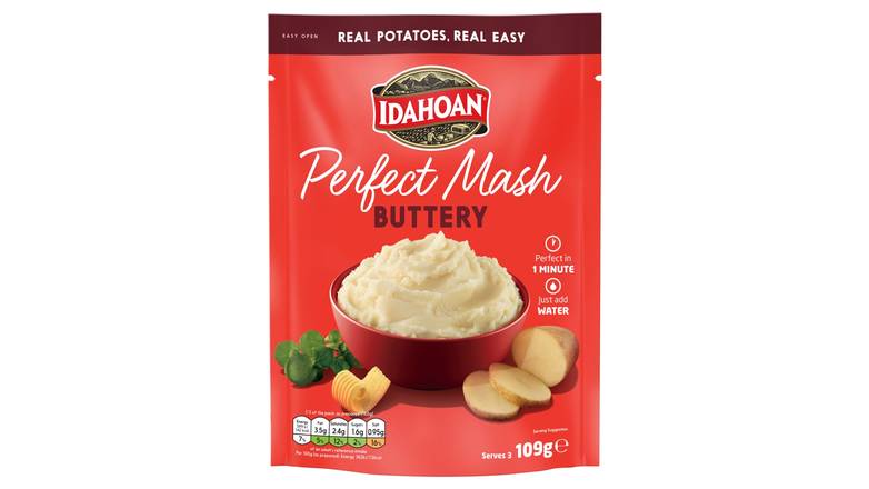 Idahoan Perfect Mash Buttery 109g
