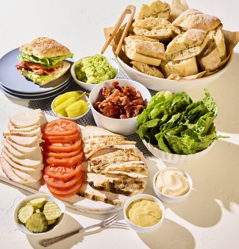 BUILD YOUR OWN SANDWICH PLATTER - CALIFORNIA CLUB