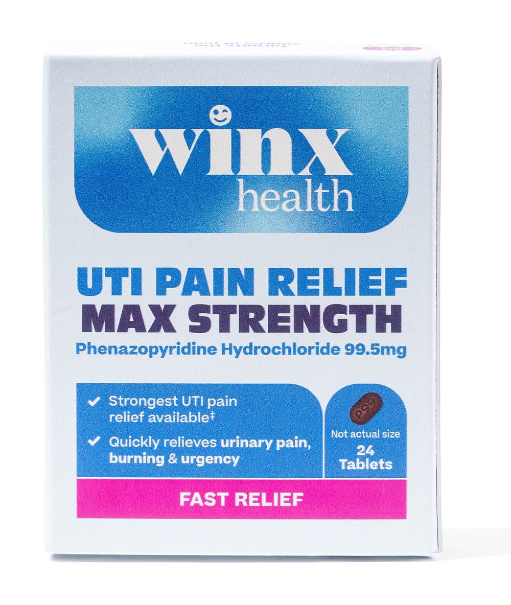 Winx Fast Acting Uti Pain Relief (24 ct)
