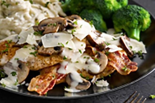 Asiago Bacon Chicken, single