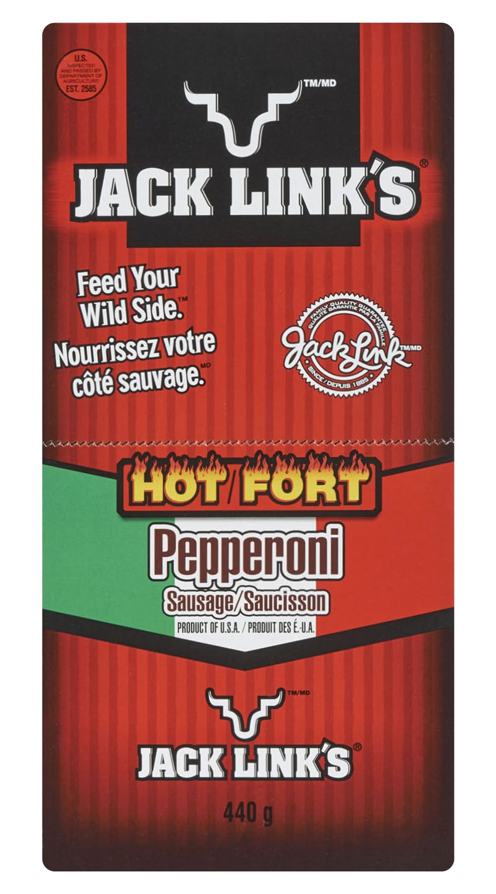 Jack Link's Hot Pepperoni Sausage (22 g)