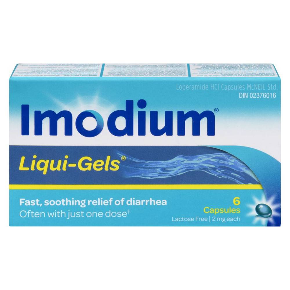 Imodium Liquigels Capsules (100 g)