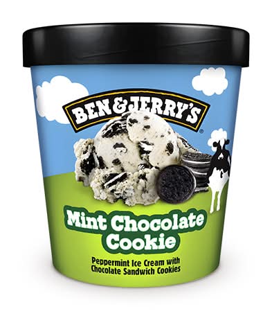 Ben & Jerry's Ice Cream, Mint Chocolate Cookie (473 ml)