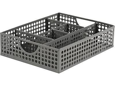 NeatLife Edison Metal Drawer Organizer, Gray (993434789)