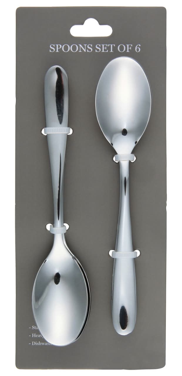 Wegmans Spoons, Stainless Steel