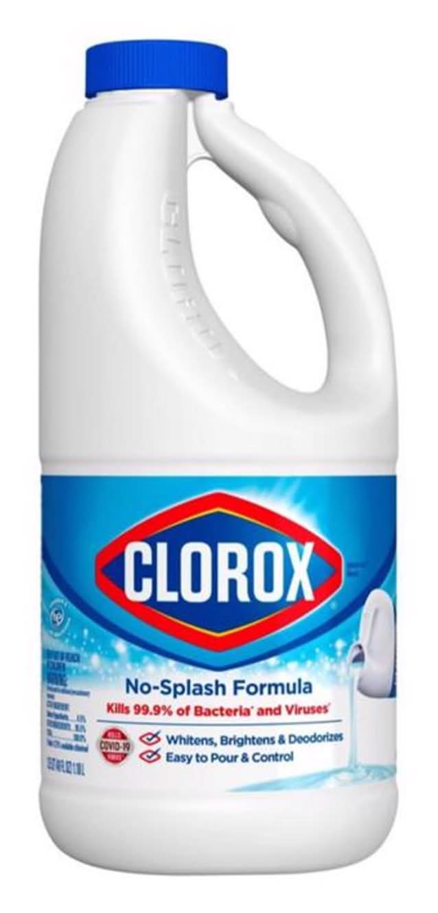 Clorox Splash-Less Clean Linen Scent Bleach 77 Oz