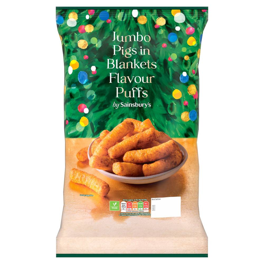 Sainsbury's Jumbo Pigs in Blankets Flavour Puffs 250g