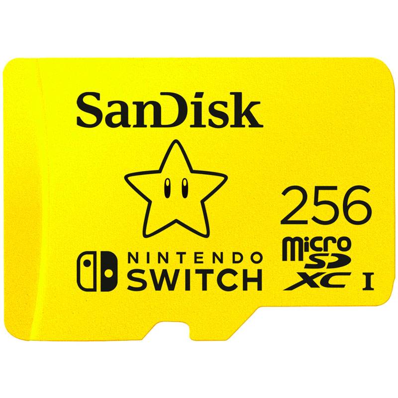 Sandisk Microsdxc Uhs-I Card For Nintendo Switch (yellow)