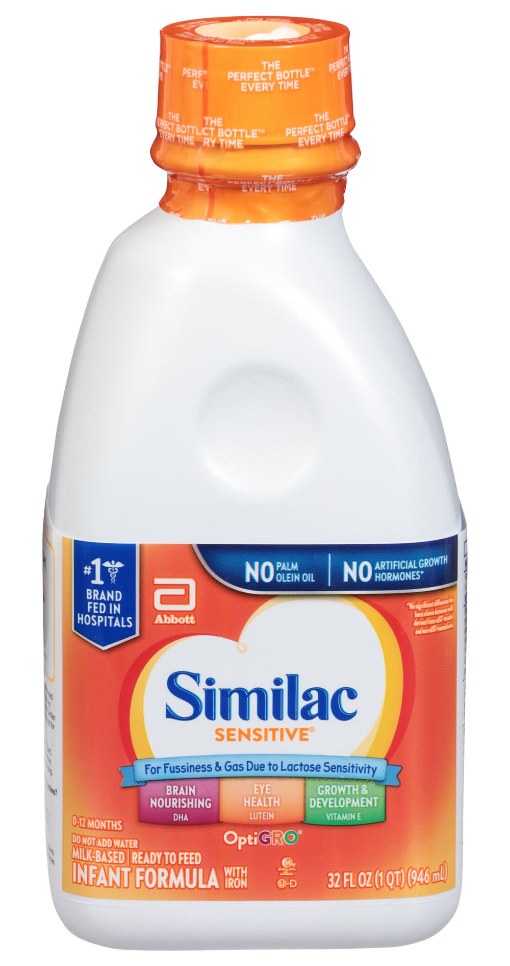 Similac Sensitive Infant Formula With Iron (32 fl oz)