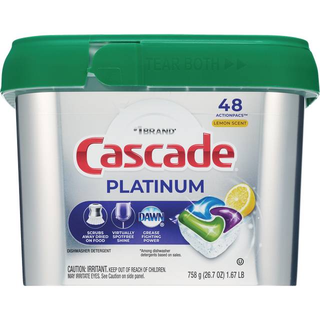 Cascade Platinum + Cleaner Dishwash