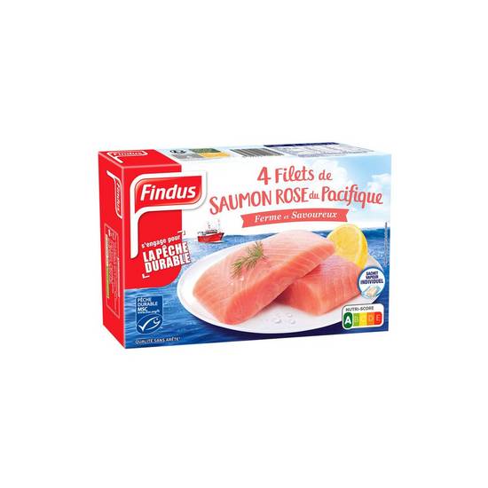 Filets saumon pacifique Findus 400g
