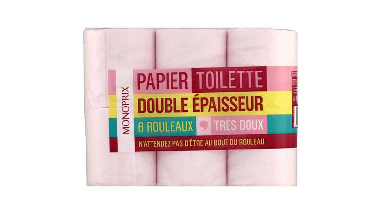 Monoprix Papier toilette double épaisseur Les 6 rouleaux
