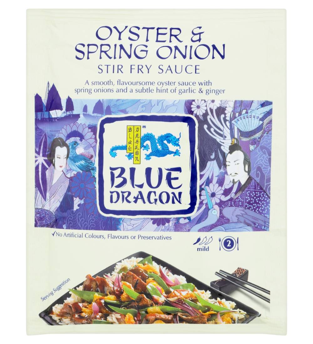 Blue Dragon Oysters & Spring Onion Stir Fry Sauce (120g)