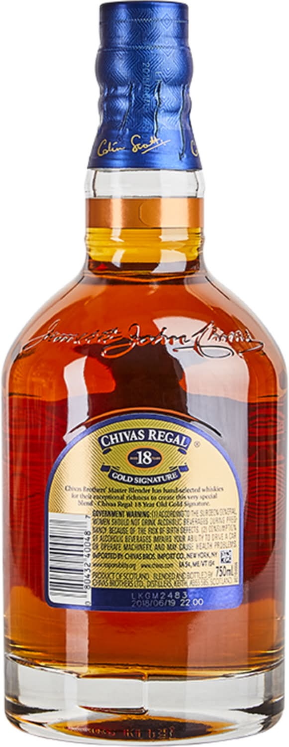 Costco - Chivas Regal 18 Year Gold Signature Scotch Whisky (750 ml
