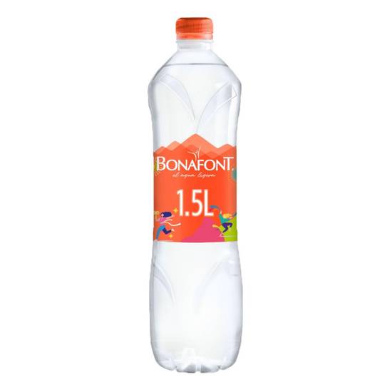 Bonafont agua natural (botella 1.5 l)