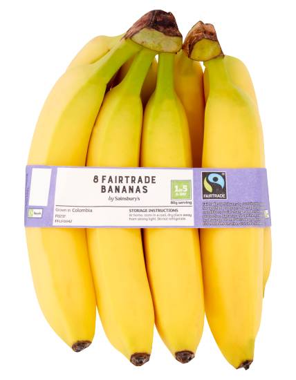 Sainsbury's Fairtrade Bananas (8 pack)
