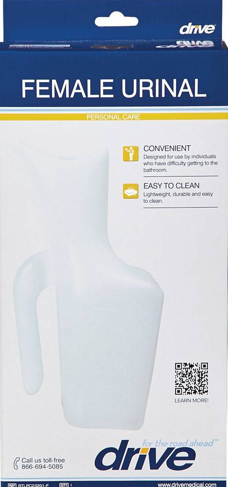 Drive Medical Female Urinal B (1 unit)