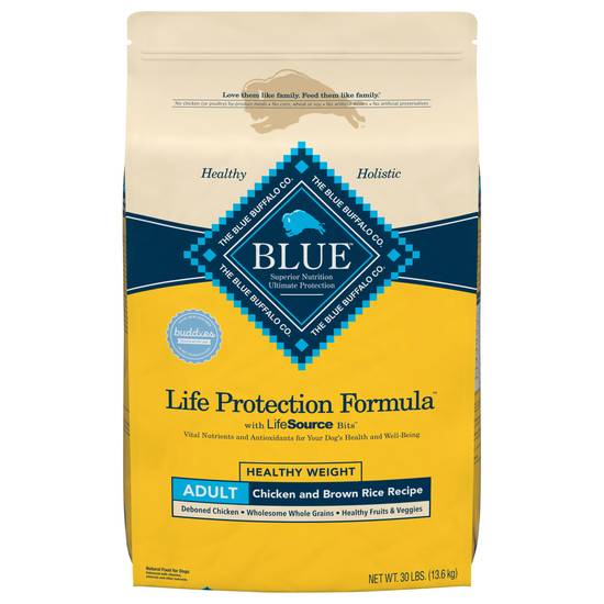 Blue Buffalo Life Protection Formula Chicken & Brown Rice Recipe Adult Dog Food