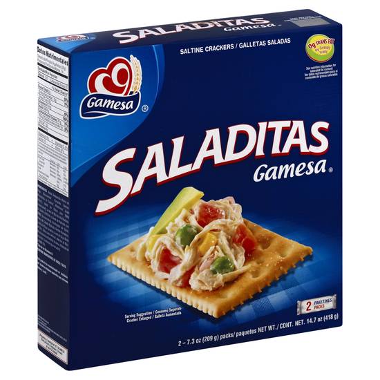 Gamesa Saladitas Saltine Crackers (2 ct)