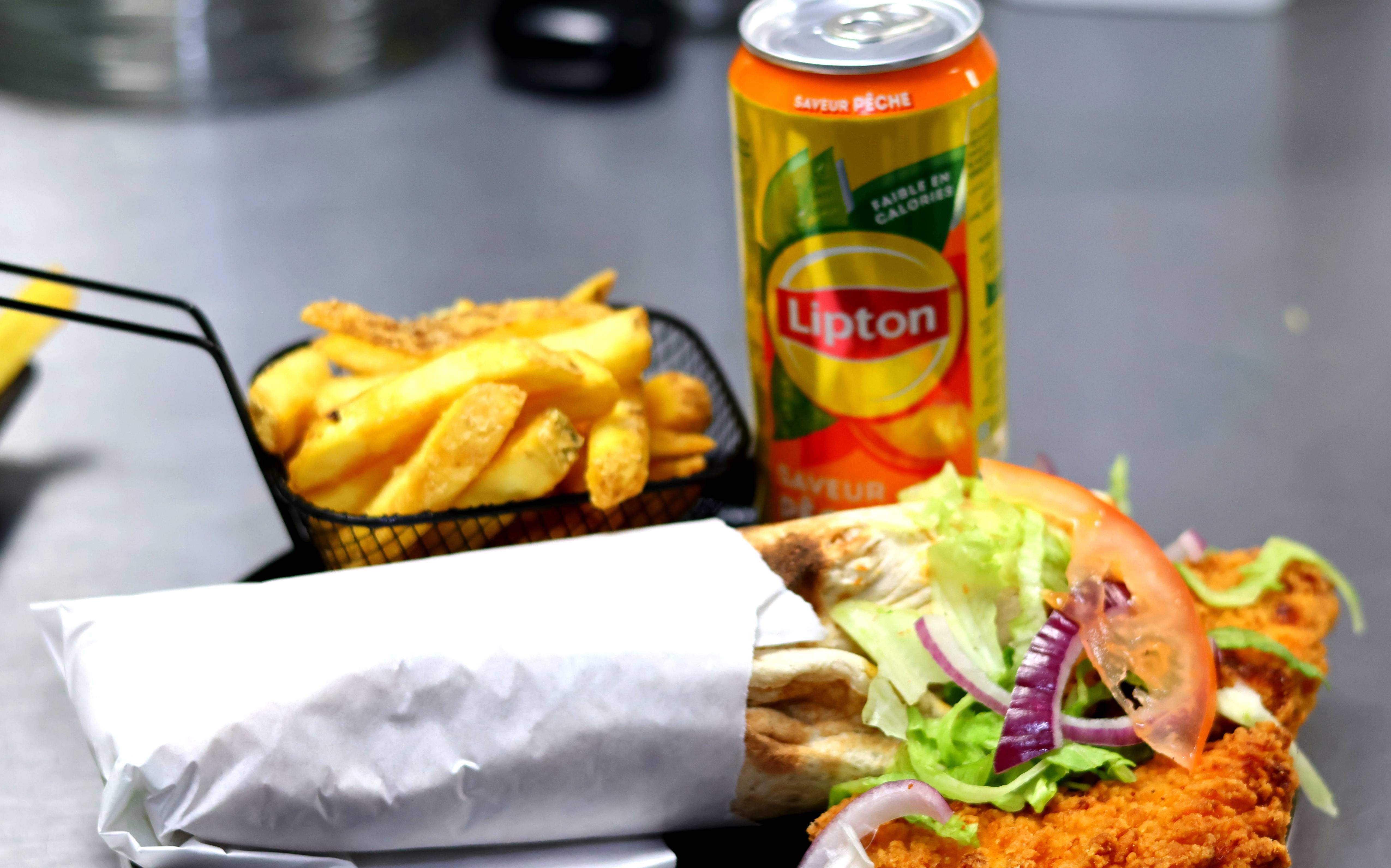 Menu  Chicken Tenders au Poivre