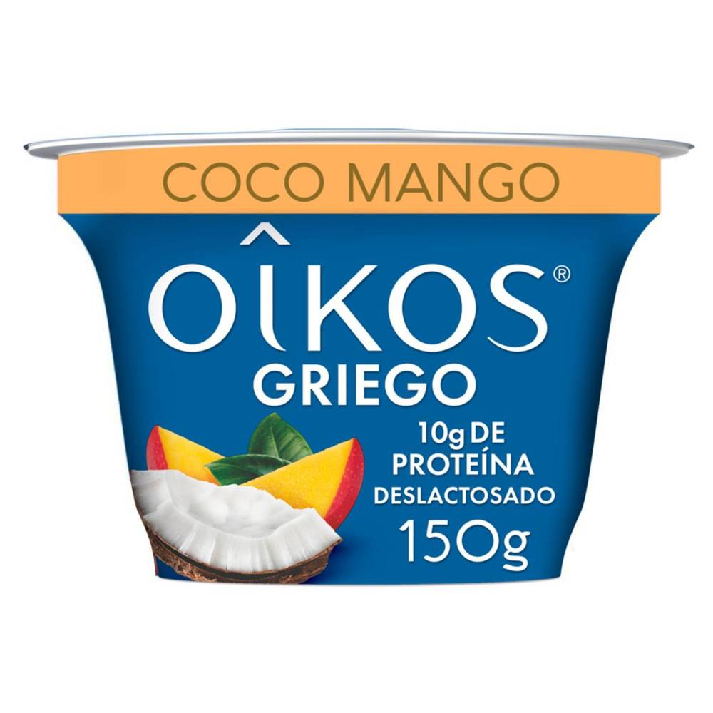 Oikos yoghurt griego mango coco (vaso 150 g)