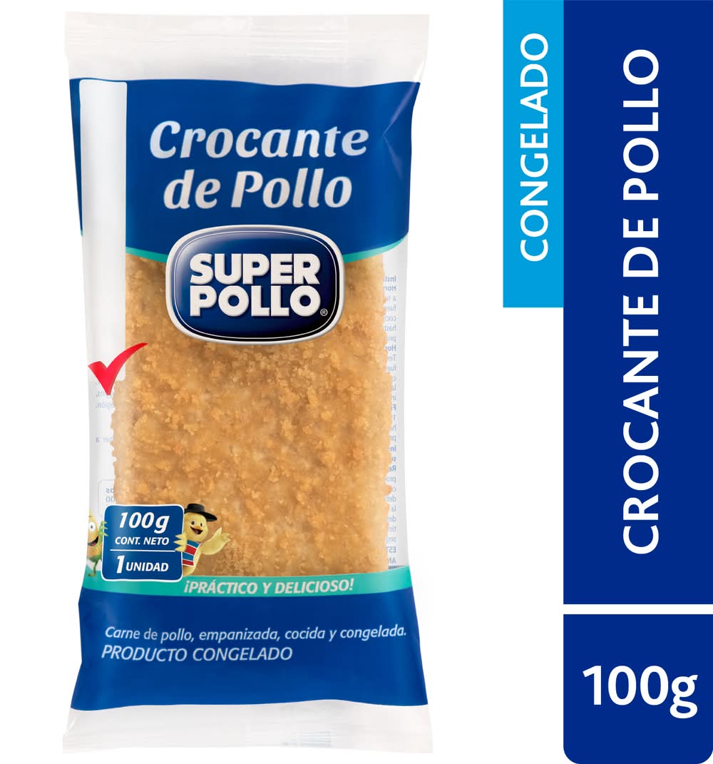 Super Pollo · Crocante de pollo (100 g)