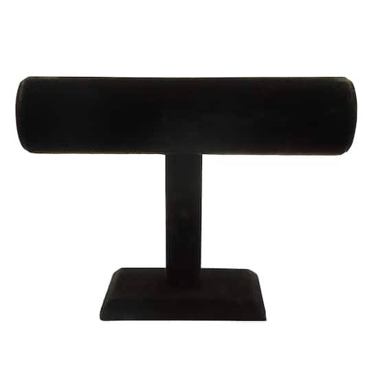 Black Velvet Jewelry T-Stand By Bead Landing