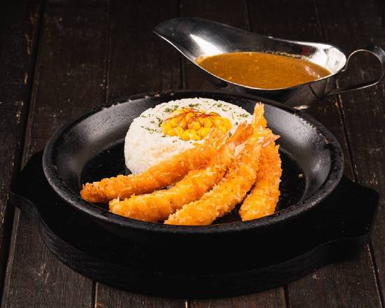 Sizzling Curry - Ebi Shrimp