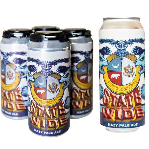 4 Hands Brewing Statewide Hazy Ipa (4x 16oz cans)