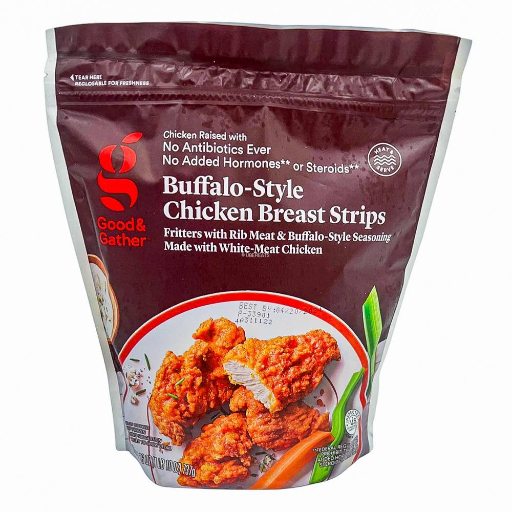 Good & Gather Buffalo Style Chicken Breasts Strips (10 oz)