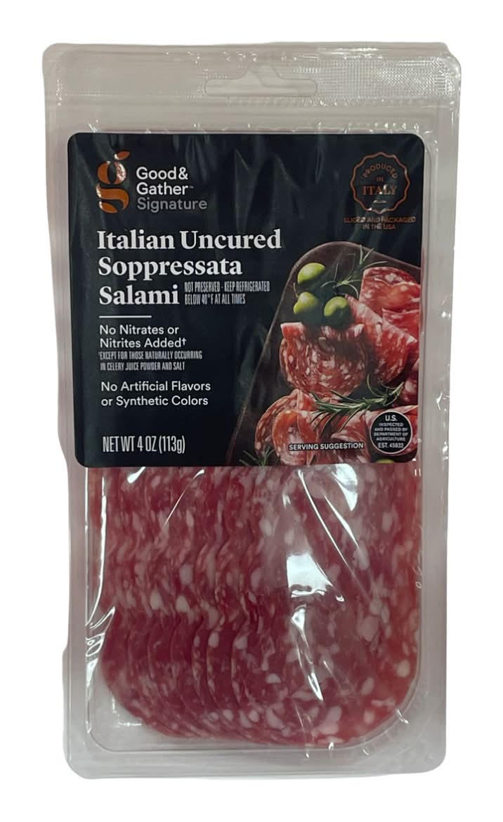 Good & Gather Italian Uncured Sopressata Salami (4 oz)