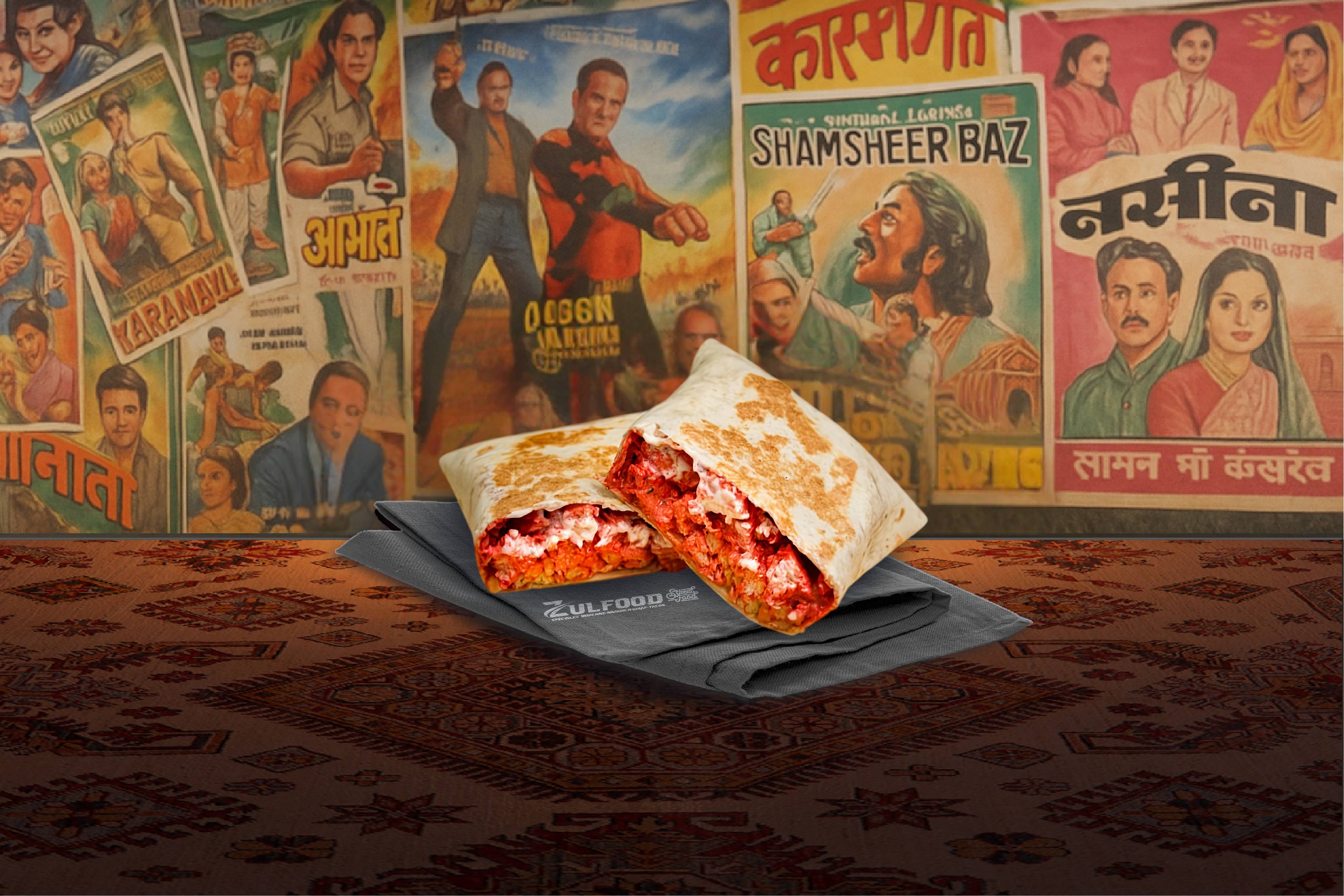 🌮 ZUL TACOS 1 VIANDE – LA GÉNÉROSITÉ À L’INDIENNE