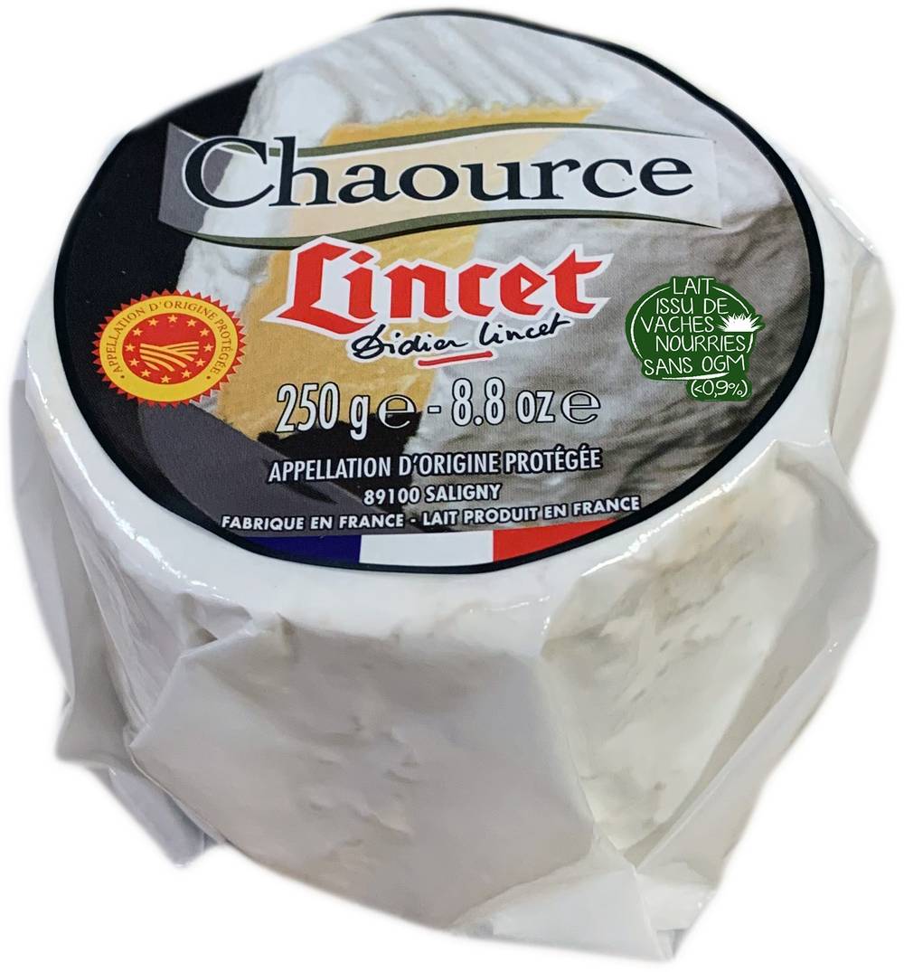 Lincet - Chaource AOP traditionnel pasteurisé