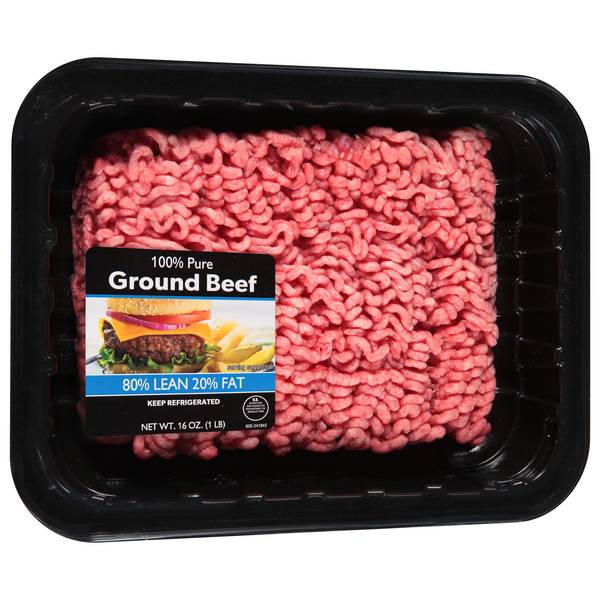 Ground Beef 80% Lean 20% Fat
