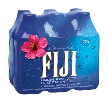 FIJI Natural Spring Water (6 x 500 ml)